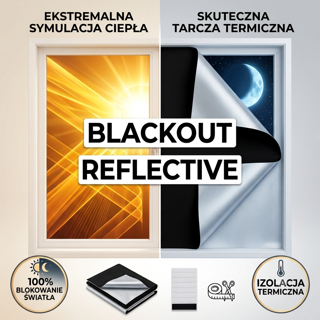 Zasłona Darkly - 100% ciemności w twoim domu.